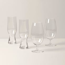 Lenox Everyday Flatware Tuscany Classics Assorted Beer Glasses, Set of 4