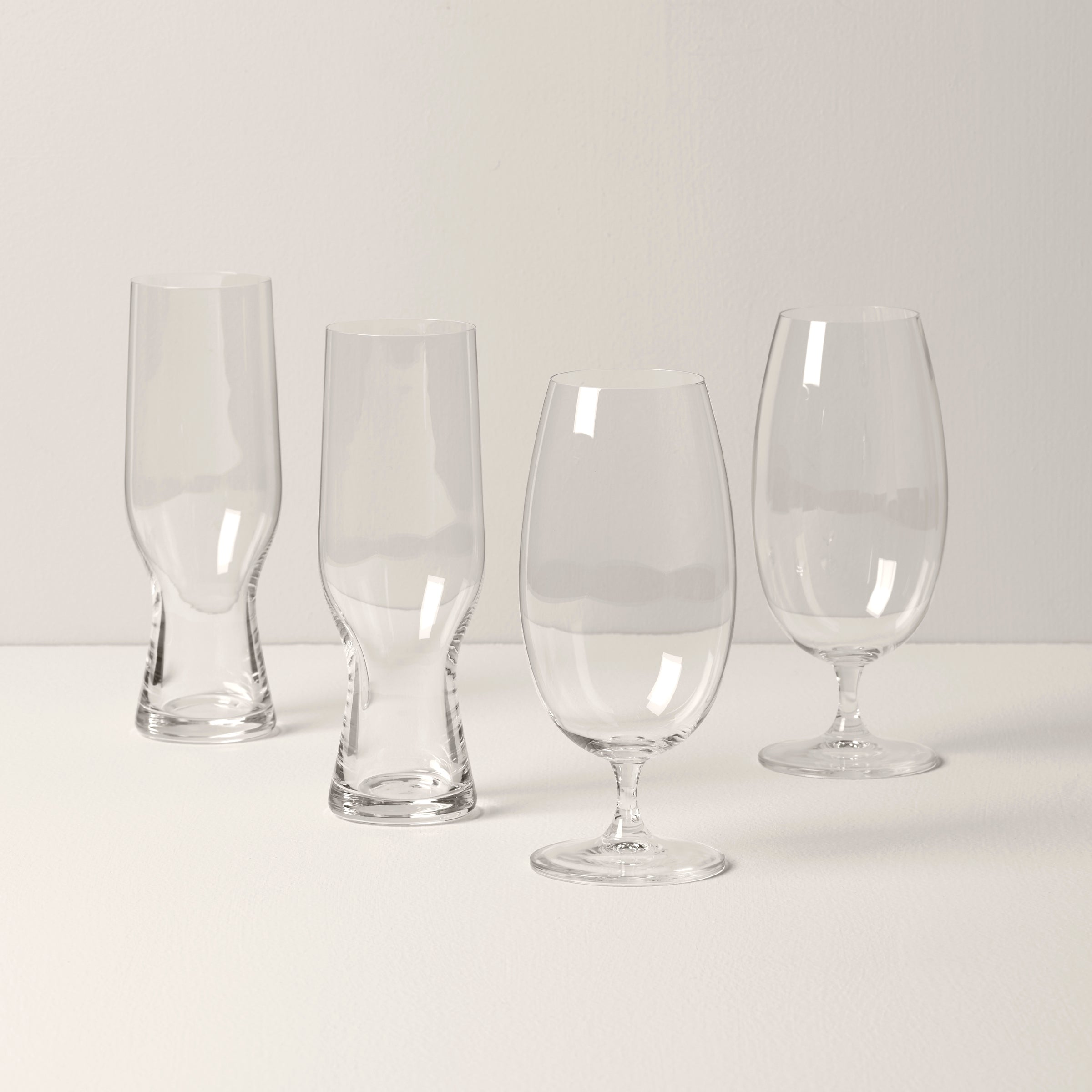 Lenox Everyday Flatware Tuscany Classics Assorted Beer Glasses, Set of 4