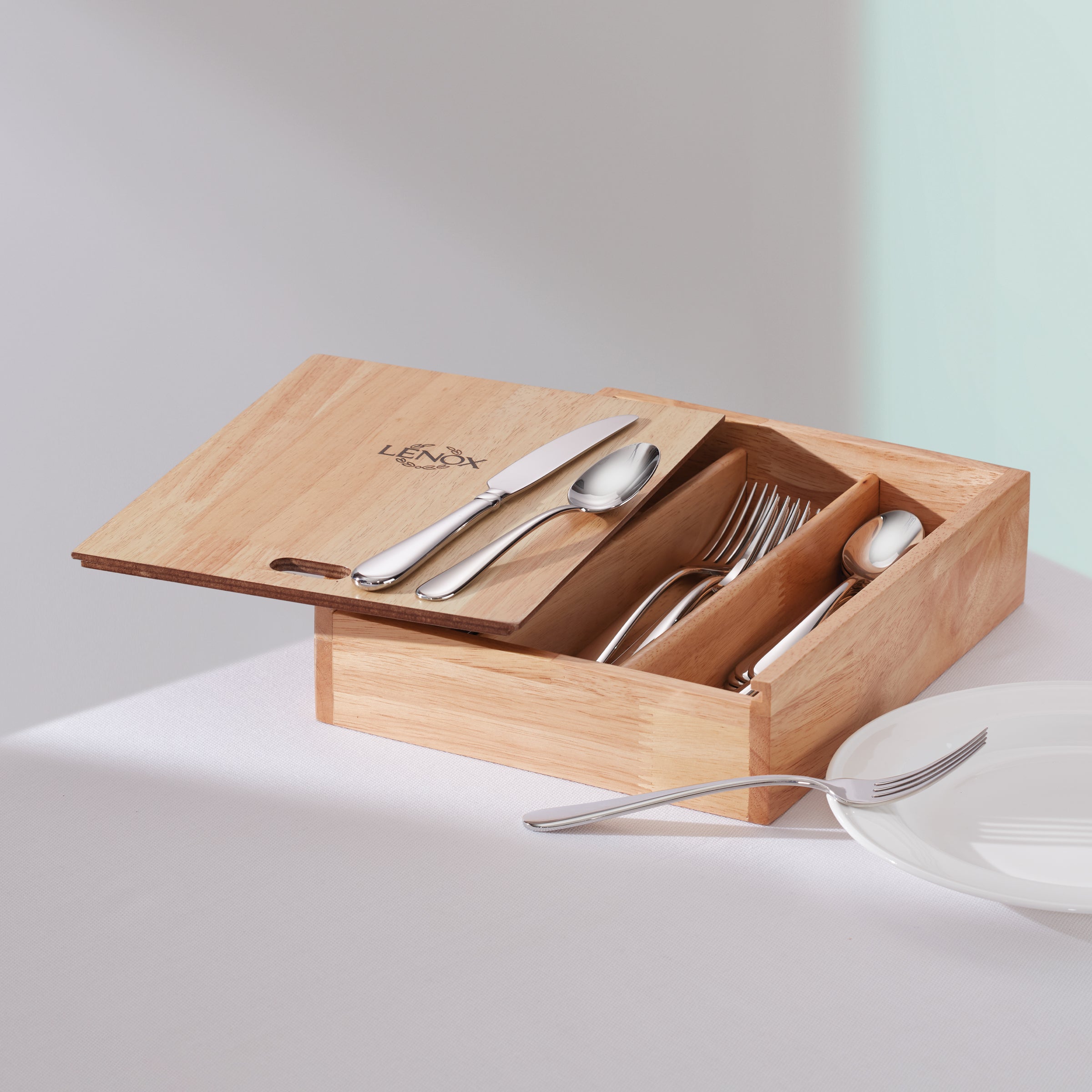 Lenox Everyday Flatware Studio 1414 36-Piece Flatware Set - Image 4