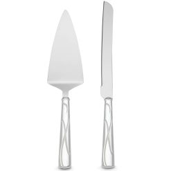 Lenox Everyday Flatware Adorn 2-Piece Cake Knife & Server Dessert Set