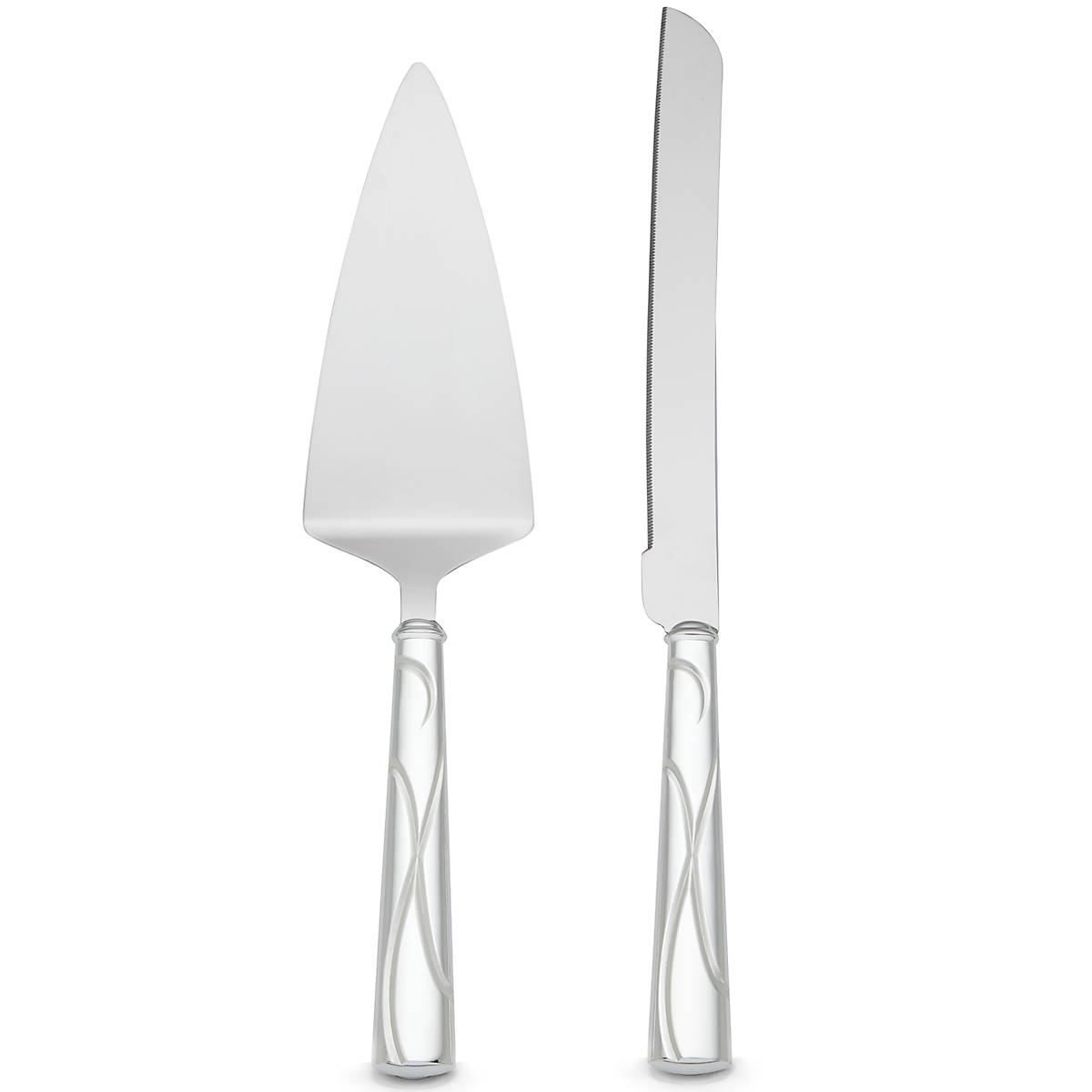Lenox Everyday Flatware Adorn 2-Piece Cake Knife & Server Dessert Set