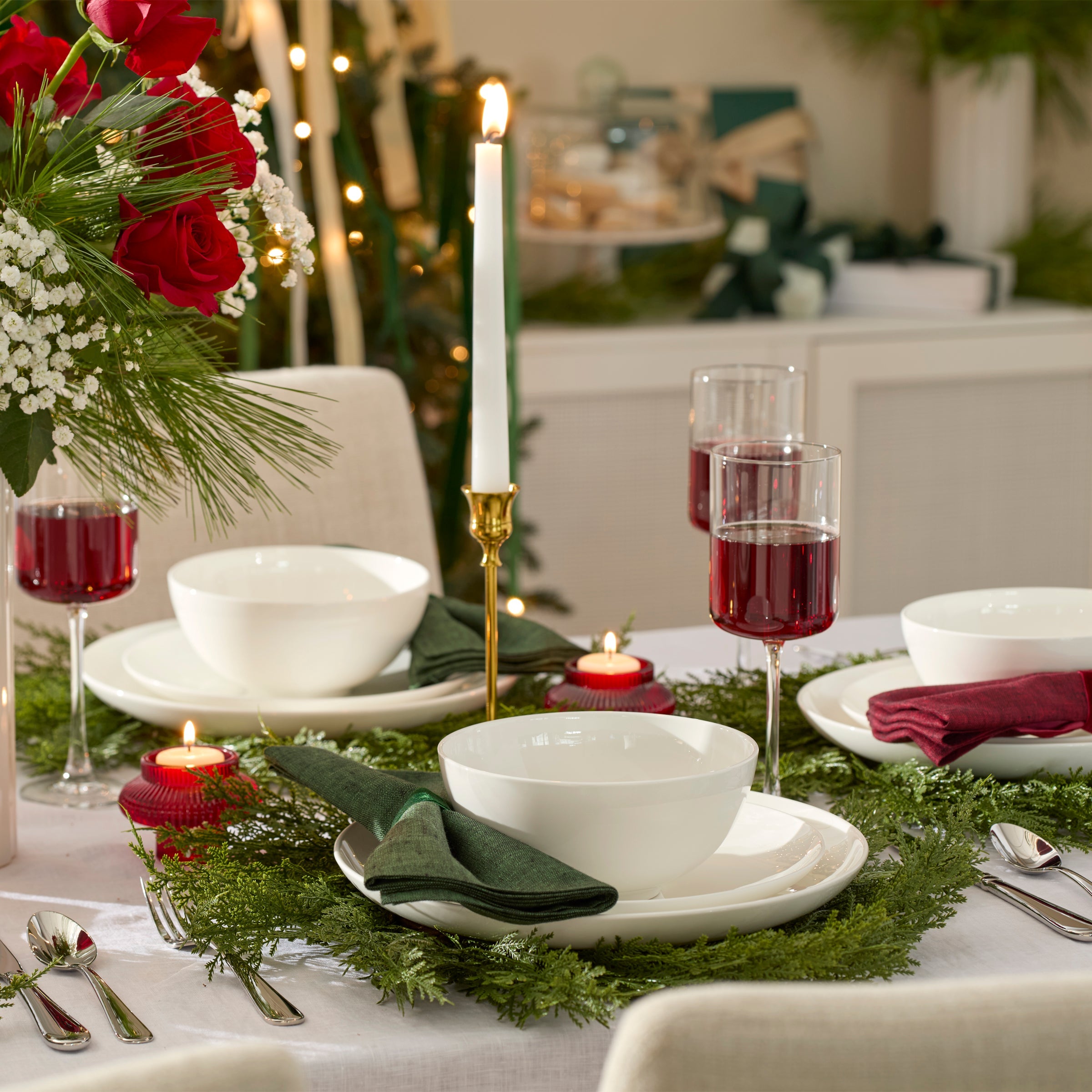 Lenox Everyday Flatware Studio 1414 Coupe 18-Piece Dinnerware Set - Image 11