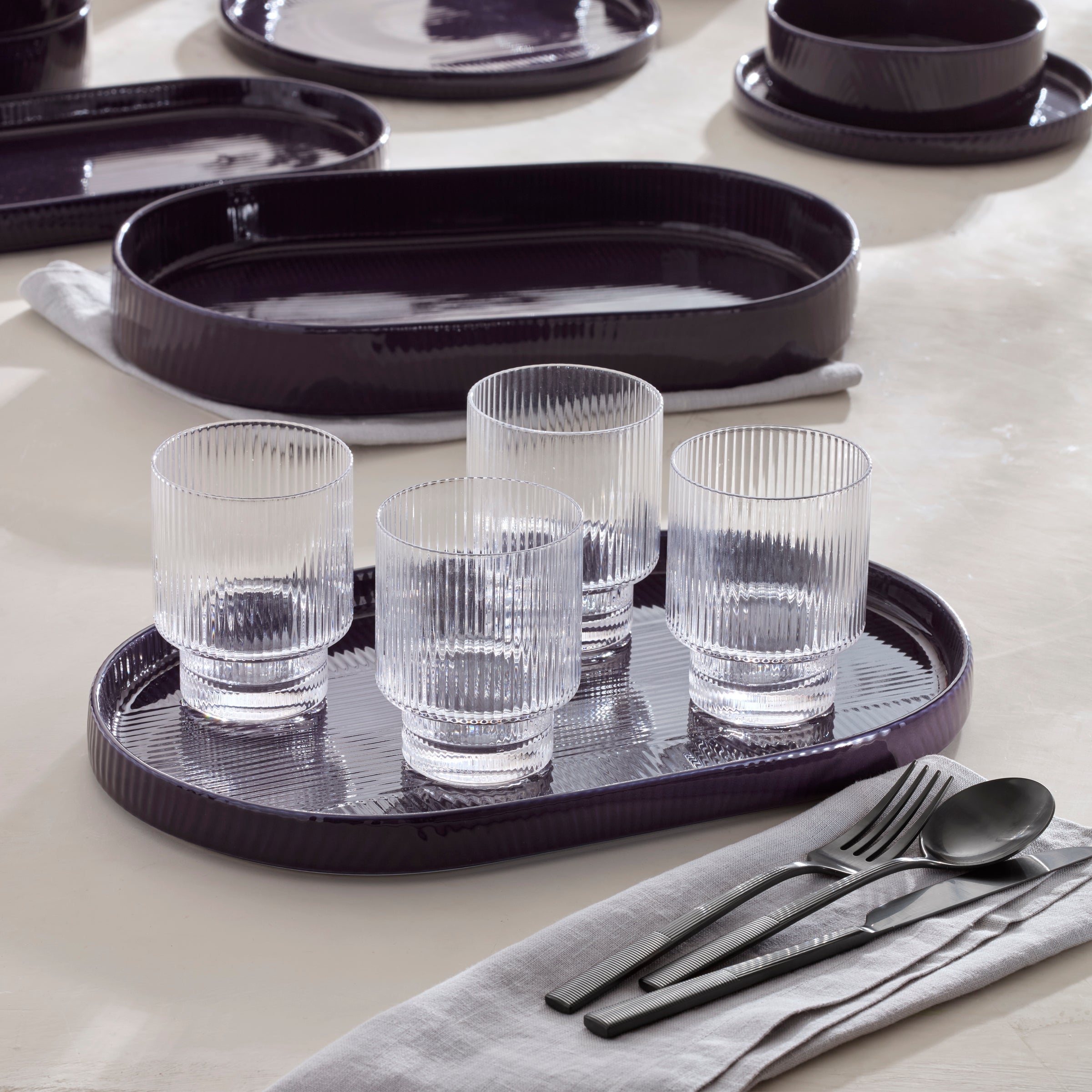 Lenox Everyday Flatware Modulus Nightshade 2-Piece Serving Set - Image 5