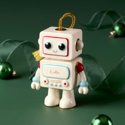 Alternative view of Lenox Everyday Flatware Personalized Robot Ornament