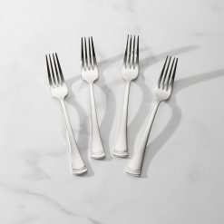 Lenox Everyday Flatware Portola Dinner Forks, Set of 4