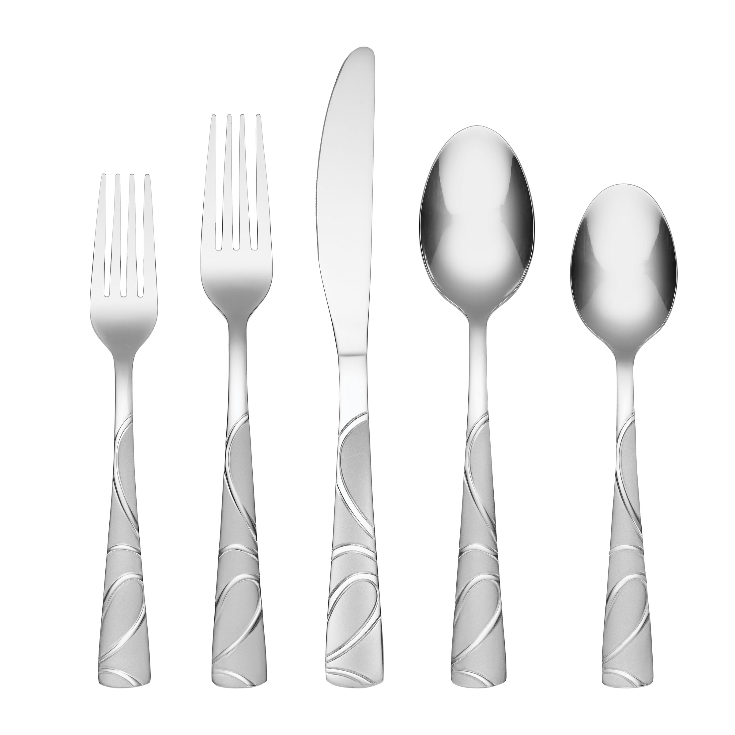 Lenox Everyday Flatware Sasha Sand 20-Piece Flatware Set