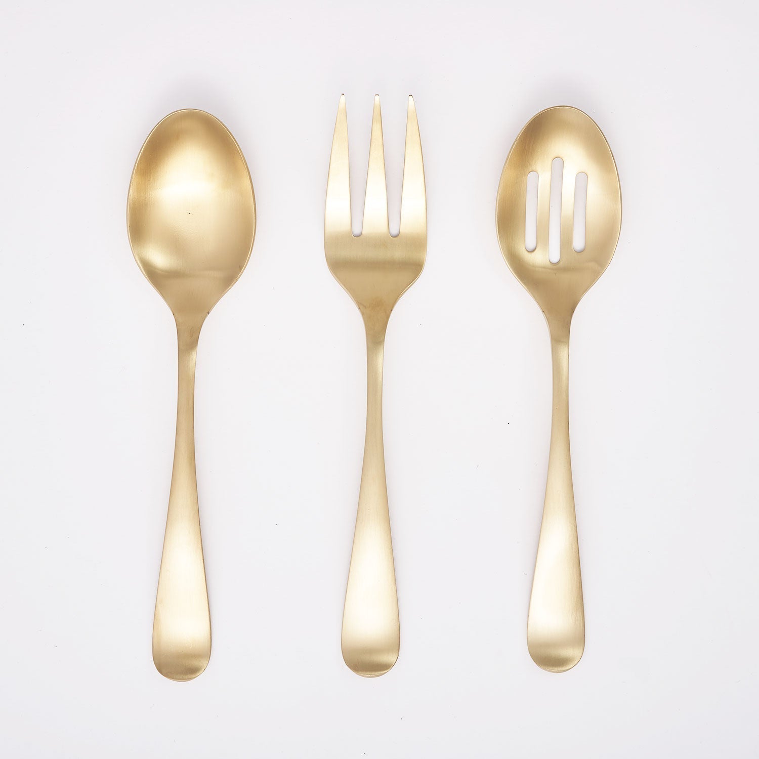 Lenox Everyday Flatware Rhiannon Champagne Satin 3-Piece Hostess Set - Image 3