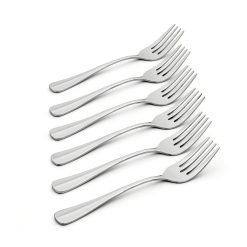 Lenox Everyday Flatware Savor Salad Forks, Set of 6