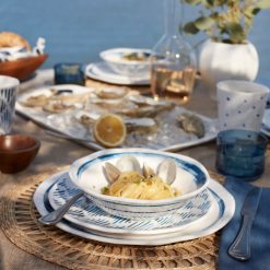 Alternative view of Lenox Everyday Flatware Blue Bay Melamine All-Purpose Bowls, Set of 4