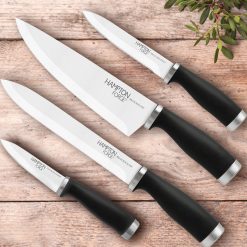 Alternative view of Lenox Everyday Flatware Epicure Black 4-Piece Soft-Grip Cutlery Set