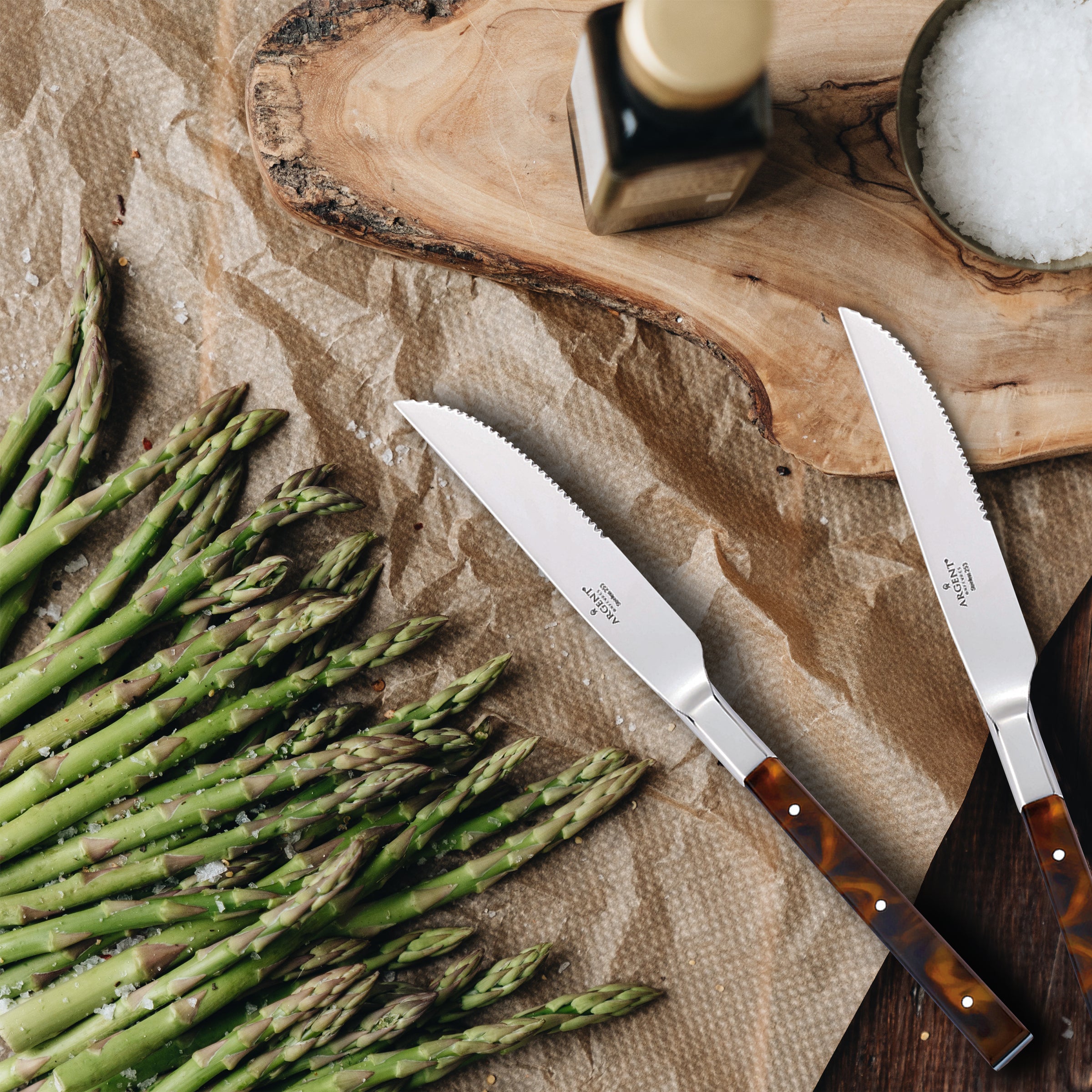 Lenox Everyday Flatware Tortoise Steak Knives, Set of 4 - Image 3