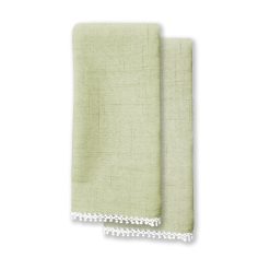 Alternative view of Lenox Everyday Flatware French Perle Pistachio Napkin, Set of 2