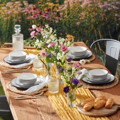 Alternative view of Lenox Everyday Flatware 24 Seven Colors Pumice 12-Piece Dinnerware Set