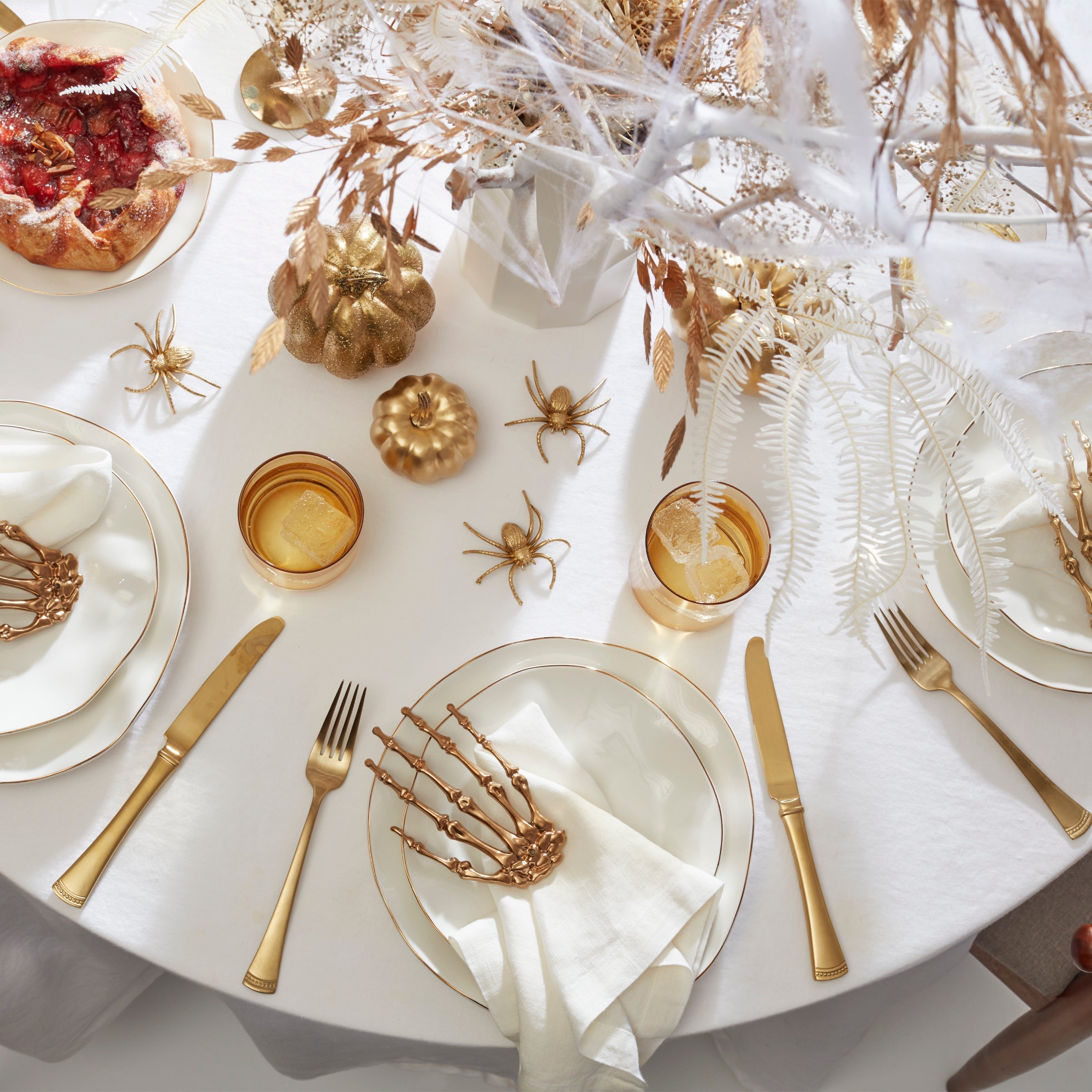 Lenox Everyday Flatware Tuscany Classics Stackable Amber Tall Glasses, Set of 4 - Image 3