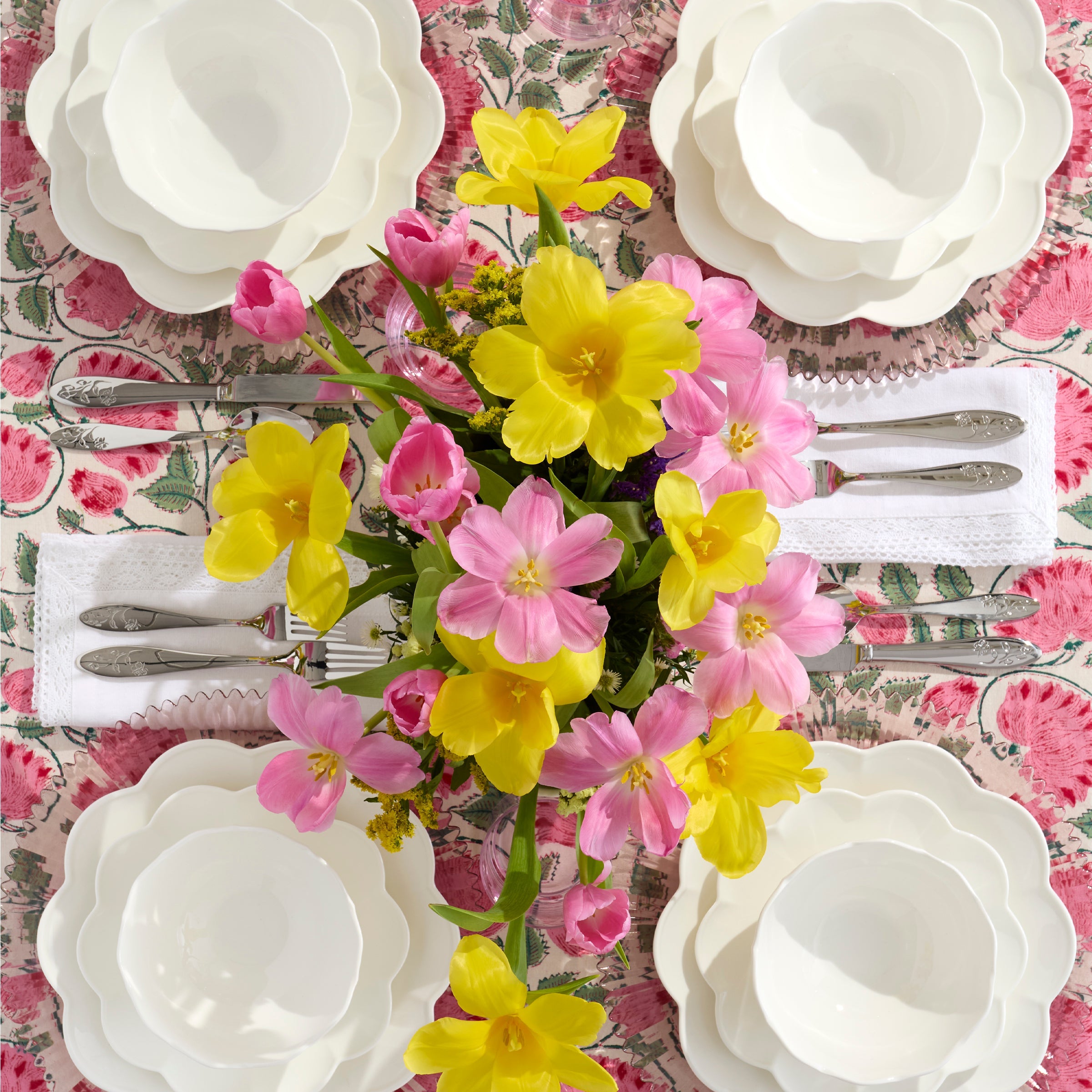 Lenox Everyday Flatware Studio 1414 Scallop 12-Piece Dinnerware Set - Image 2