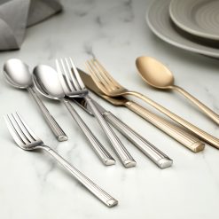 Alternative view of Lenox Everyday Flatware Robyn Champagne Mist Satin 20-Piece Flatware Set