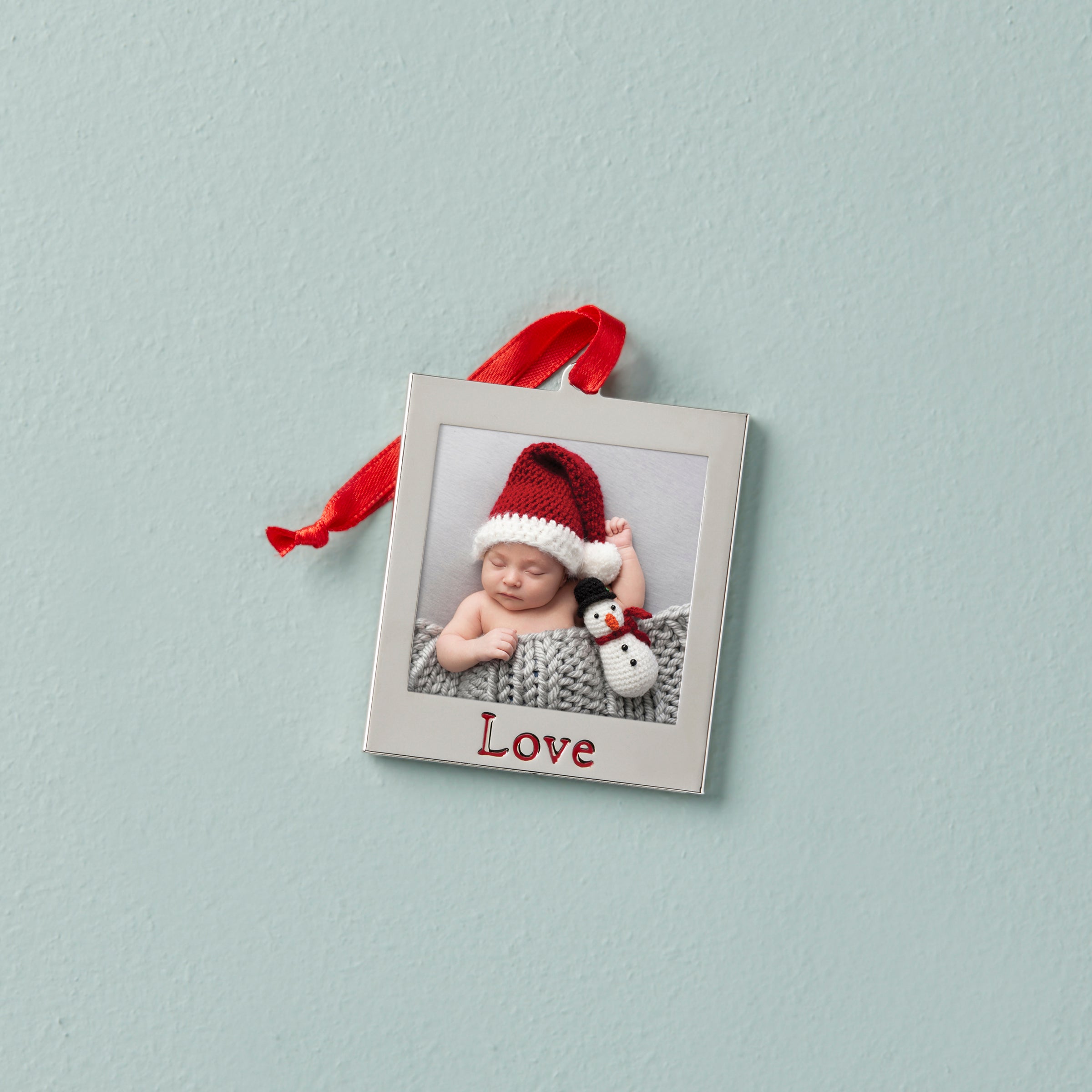 Lenox Everyday Flatware Love Photo Frame Charm Ornament
