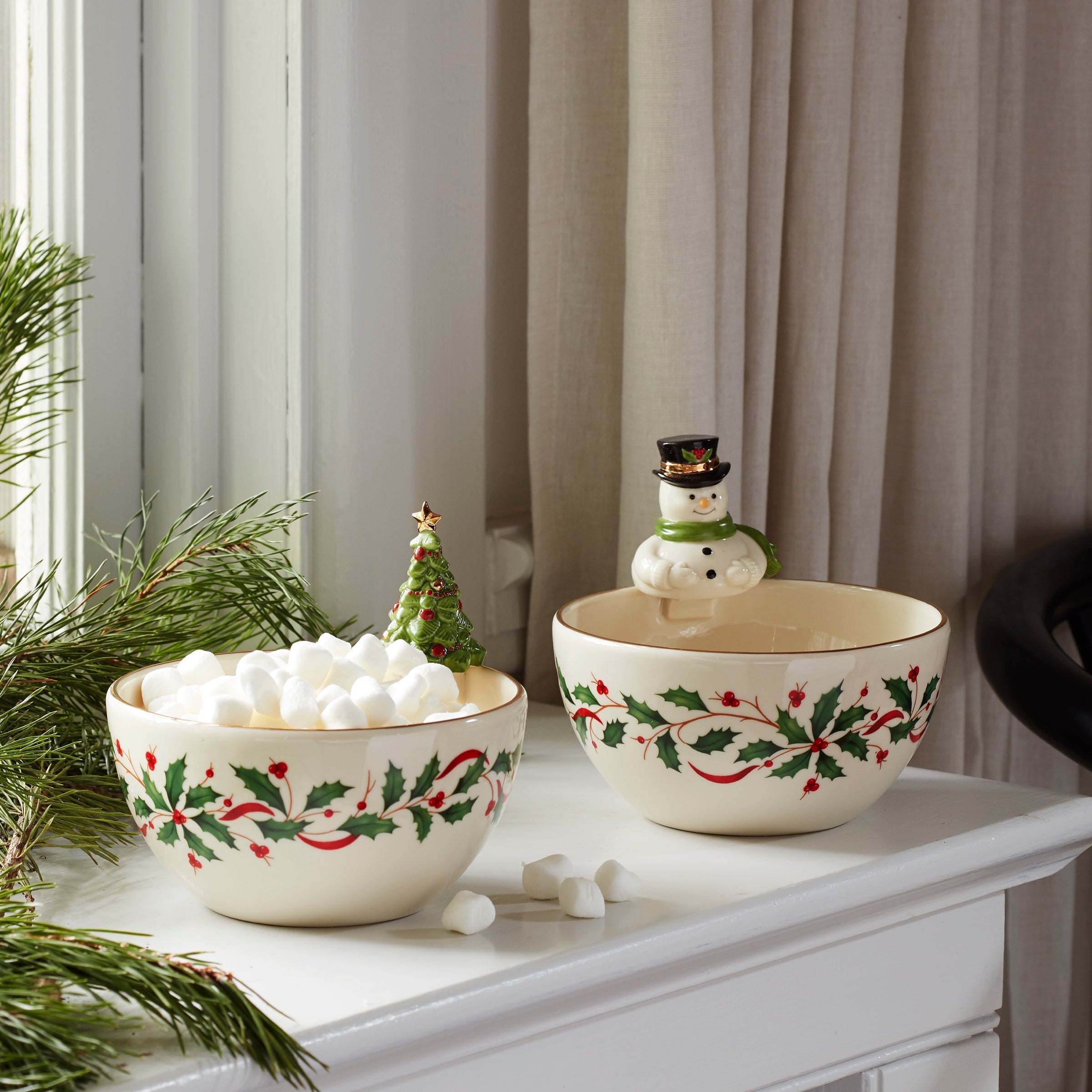 Lenox Everyday Flatware Holiday Snowman Bowl - Image 2