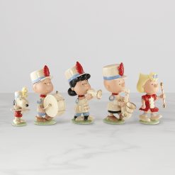 Lenox Everyday Flatware Peanuts 5-Piece Marching Band Figurine Set