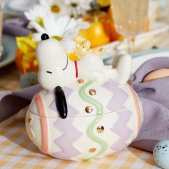 Alternative view of Lenox Everyday Flatware Snoopy Easter Covered Candy Dish