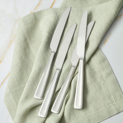 Alternative view of Lenox Everyday Flatware Reid Satin Dinner Knives,  Set of 4