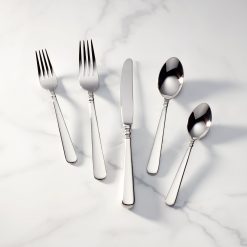 Lenox Everyday Flatware Pearl Platinum 20-Piece Flatware Set
