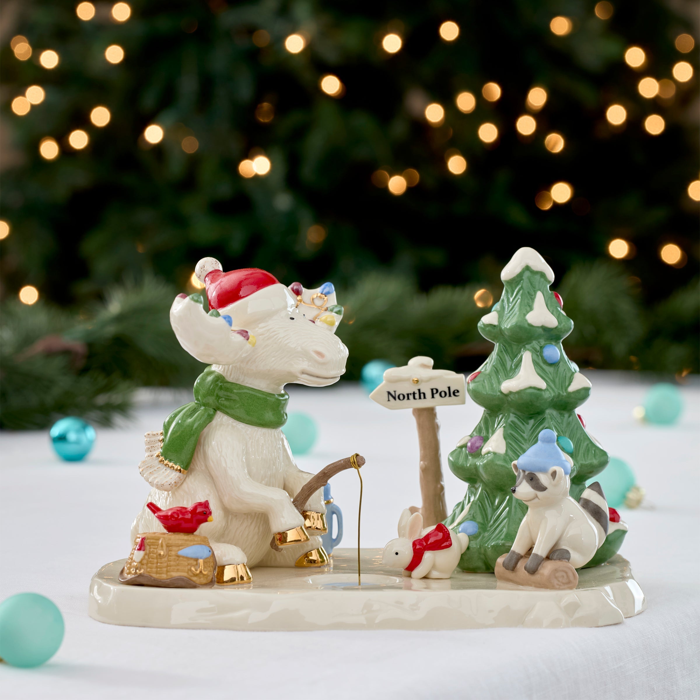 Lenox Everyday Flatware Marcel Fishing Figurine - Image 4
