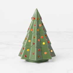 Lenox Everyday Flatware Evergreen Small Lit Tree Figurine