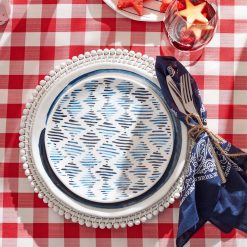 Alternative view of Lenox Everyday Flatware Blue Bay Melamine 16-Piece Dinnerware Set