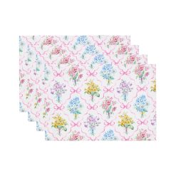 Alternative view of Lenox Everyday Flatware Bouquet Ribbon Placemats, Set of 4