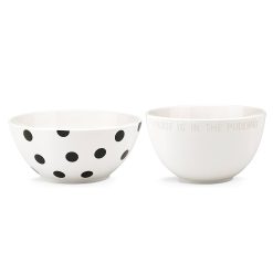 Lenox Everyday Flatware Deco Dot 2-Piece Mixing Bowl Set