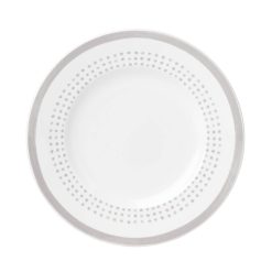 Lenox Everyday Flatware Charlotte Street Grey East  Accent Plate