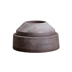 Lenox Everyday Flatware Hoff Raw Grey Candleholder