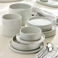 Lenox Everyday Flatware Modulus Vapor 16-Piece Dinnerware Set