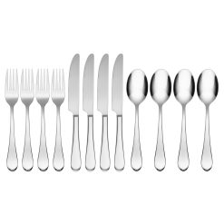 Alternative view of Lenox Everyday Flatware Icarus 12-Piece Flatware Set