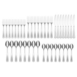 Alternative view of Lenox Everyday Flatware Raiden 40-Piece Flatware Set with Caddy