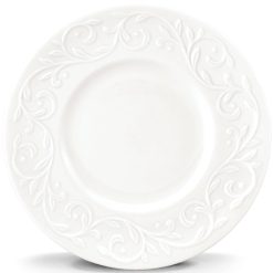 Alternative view of Lenox Everyday Flatware Opal Innocence Carved 4-Piece Plate Set