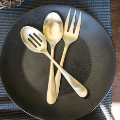 Alternative view of Lenox Everyday Flatware Rhiannon Champagne Satin 3-Piece Hostess Set