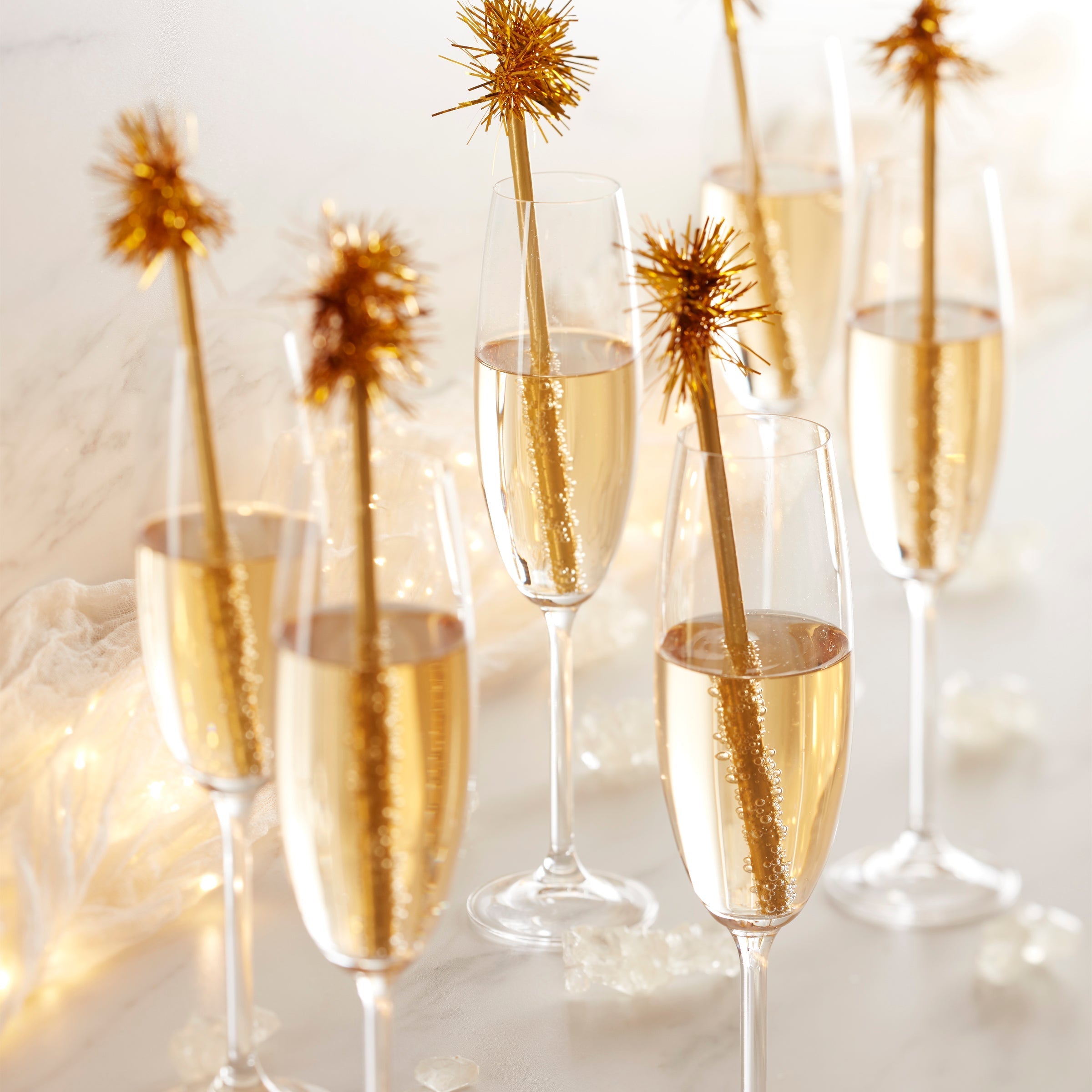 Lenox Everyday Flatware Tuscany Classics Champagne Flute Glasses, Set of 6 - Image 6