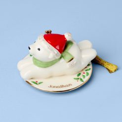 Lenox Everyday Flatware Personalized My Polar Bear Express Ornament