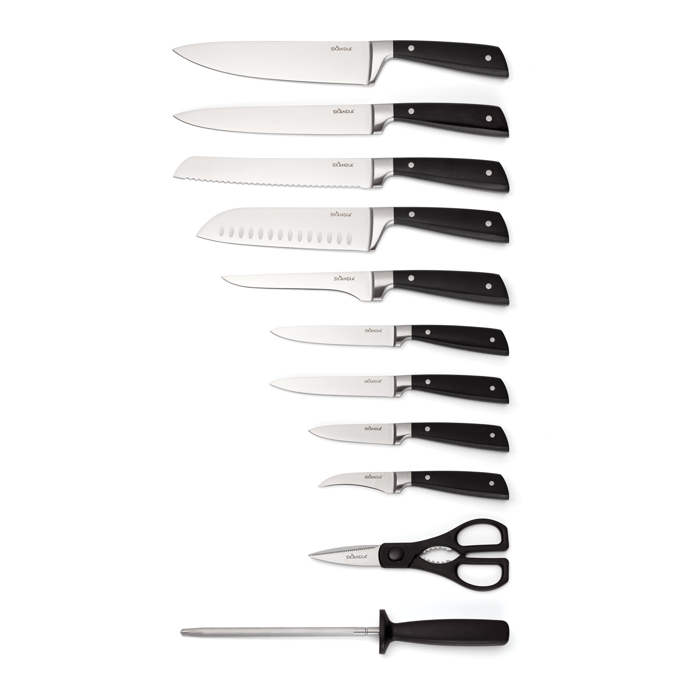 Lenox Everyday Flatware Constract 13-Piece Modular Cutlery Block Set - Image 3