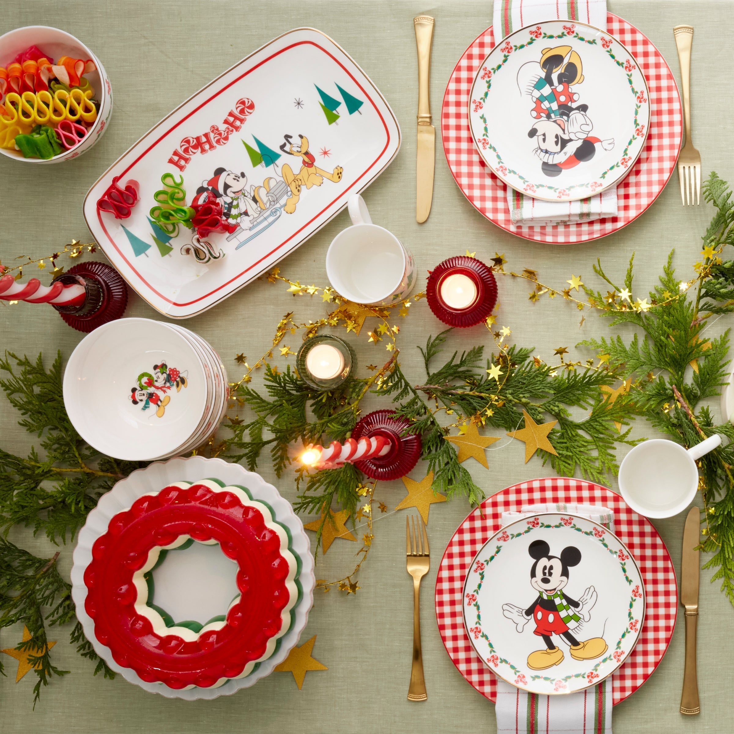 Lenox Everyday Flatware Disney Holiday Hors d'Oeuvres Tray - Image 5