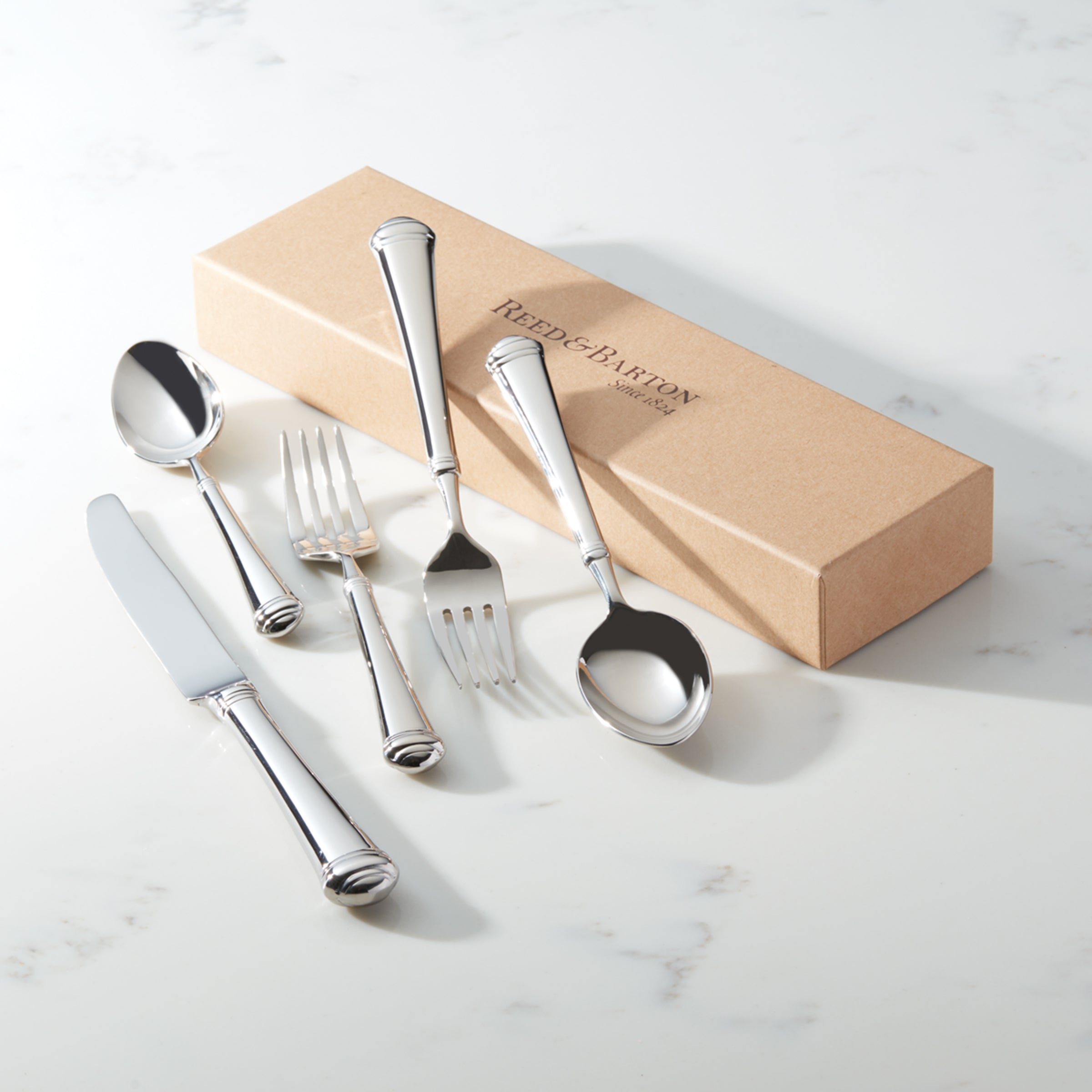 Lenox Everyday Flatware Allora 5-Piece Place Setting - Image 3