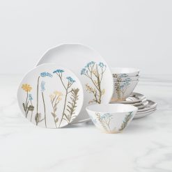Lenox Everyday Flatware Wildflowers 12-Piece Dinnerware Set