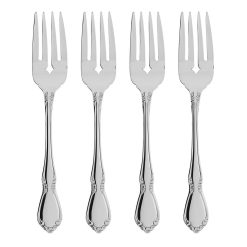 Lenox Everyday Flatware Chateau Salad Forks, Set of 4