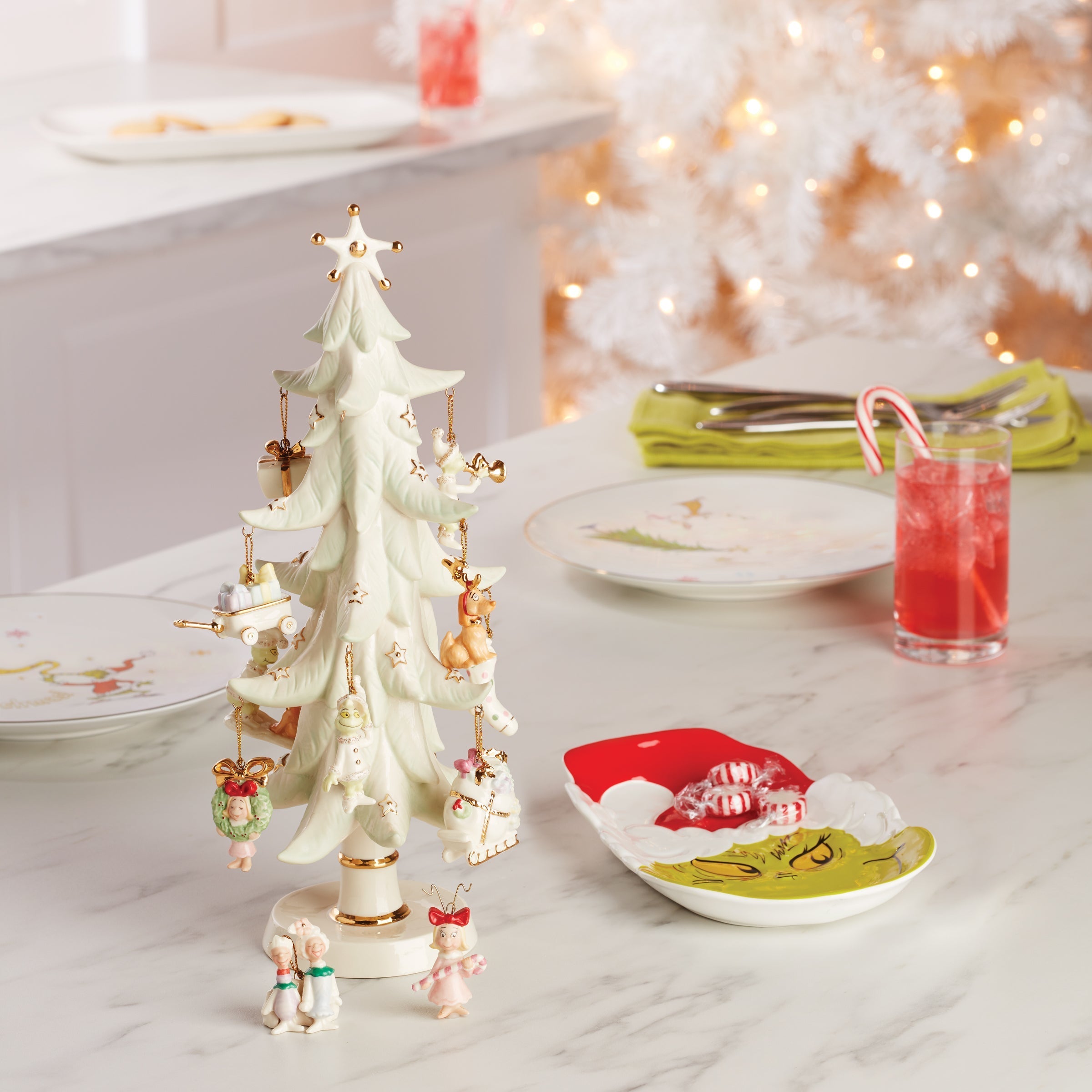 Lenox Everyday Flatware Merry Grinchmas Candy Dish - Image 6