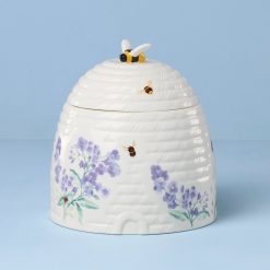 Lenox Everyday Flatware Butterfly Meadow Honeycomb Candy Jar