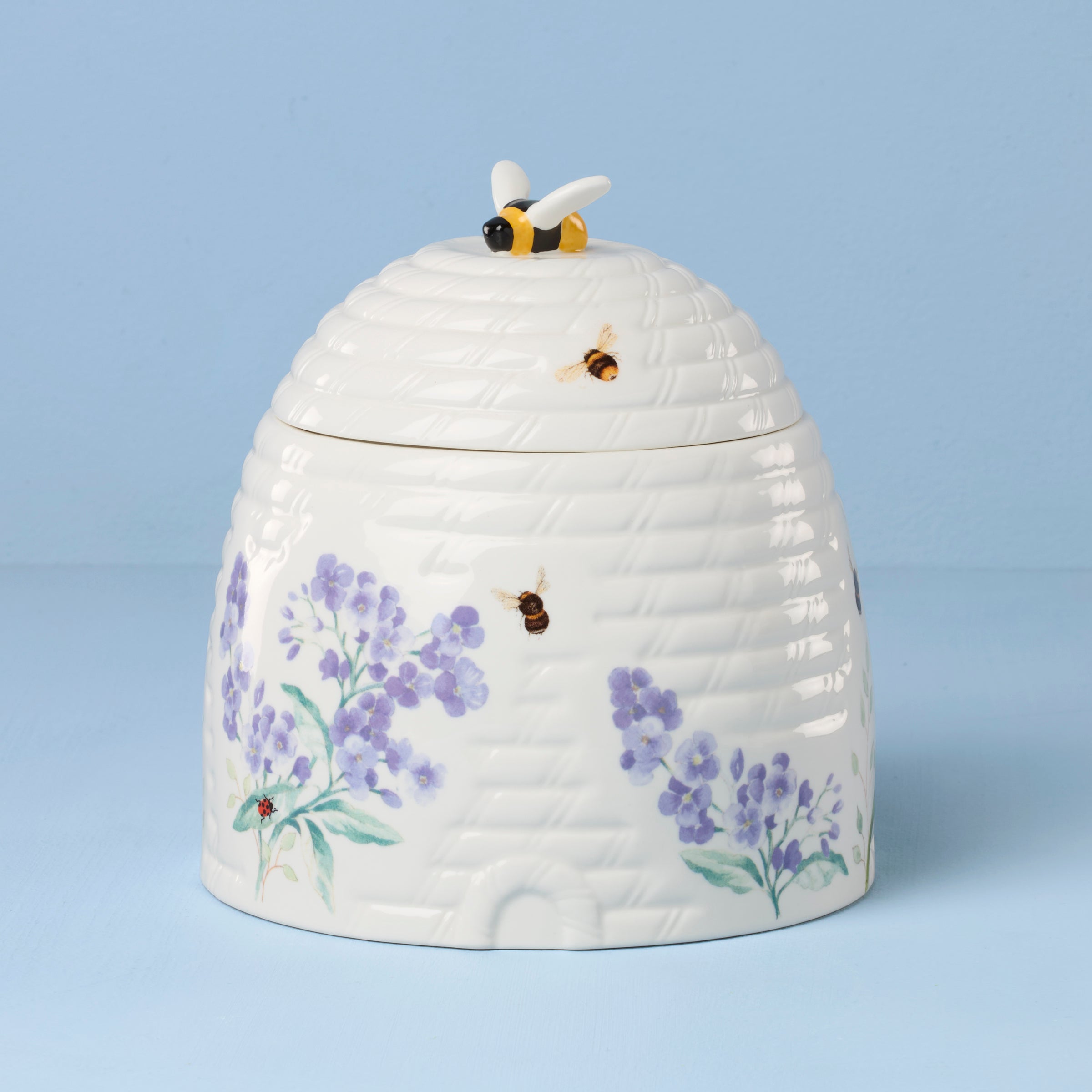 Lenox Everyday Flatware Butterfly Meadow Honeycomb Candy Jar