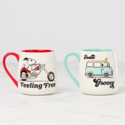 Alternative view of Lenox Everyday Flatware Peanuts Mugs Groovy-Feeling Free, Set of 2