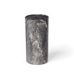 Alternative view of Lenox Everyday Flatware Keen Black Marble 5-Piece Bristle Cutlery Block Set